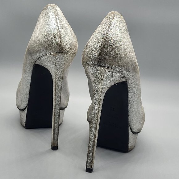 Saint Laurent Janis Platform Pumps - Picture 11 of 17